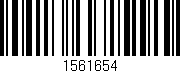 Código de barras (EAN, GTIN, SKU, ISBN): '1561654'