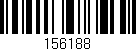 Código de barras (EAN, GTIN, SKU, ISBN): '156188'