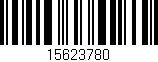 Código de barras (EAN, GTIN, SKU, ISBN): '15623780'