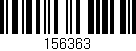 Código de barras (EAN, GTIN, SKU, ISBN): '156363'