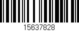 Código de barras (EAN, GTIN, SKU, ISBN): '15637828'