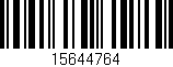 Código de barras (EAN, GTIN, SKU, ISBN): '15644764'