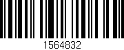 Código de barras (EAN, GTIN, SKU, ISBN): '1564832'