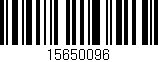 Código de barras (EAN, GTIN, SKU, ISBN): '15650096'