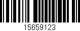 Código de barras (EAN, GTIN, SKU, ISBN): '15659123'