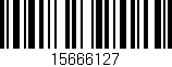 Código de barras (EAN, GTIN, SKU, ISBN): '15666127'