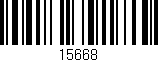 Código de barras (EAN, GTIN, SKU, ISBN): '15668'
