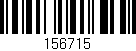 Código de barras (EAN, GTIN, SKU, ISBN): '156715'