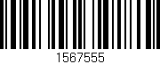 Código de barras (EAN, GTIN, SKU, ISBN): '1567555'