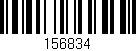 Código de barras (EAN, GTIN, SKU, ISBN): '156834'