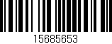 Código de barras (EAN, GTIN, SKU, ISBN): '15685653'