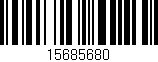 Código de barras (EAN, GTIN, SKU, ISBN): '15685680'