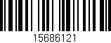 Código de barras (EAN, GTIN, SKU, ISBN): '15686121'