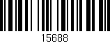 Código de barras (EAN, GTIN, SKU, ISBN): '15688'