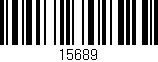 Código de barras (EAN, GTIN, SKU, ISBN): '15689'