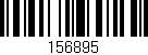 Código de barras (EAN, GTIN, SKU, ISBN): '156895'