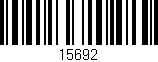 Código de barras (EAN, GTIN, SKU, ISBN): '15692'