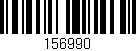 Código de barras (EAN, GTIN, SKU, ISBN): '156990'