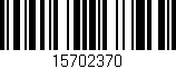 Código de barras (EAN, GTIN, SKU, ISBN): '15702370'