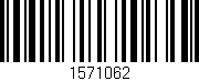 Código de barras (EAN, GTIN, SKU, ISBN): '1571062'