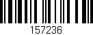 Código de barras (EAN, GTIN, SKU, ISBN): '157236'