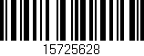 Código de barras (EAN, GTIN, SKU, ISBN): '15725628'