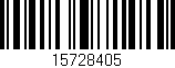 Código de barras (EAN, GTIN, SKU, ISBN): '15728405'