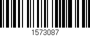 Código de barras (EAN, GTIN, SKU, ISBN): '1573087'