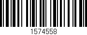 Código de barras (EAN, GTIN, SKU, ISBN): '1574558'