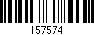 Código de barras (EAN, GTIN, SKU, ISBN): '157574'