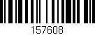 Código de barras (EAN, GTIN, SKU, ISBN): '157608'