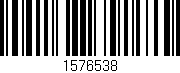 Código de barras (EAN, GTIN, SKU, ISBN): '1576538'