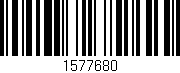 Código de barras (EAN, GTIN, SKU, ISBN): '1577680'