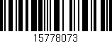 Código de barras (EAN, GTIN, SKU, ISBN): '15778073'