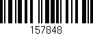 Código de barras (EAN, GTIN, SKU, ISBN): '157848'