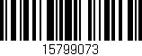 Código de barras (EAN, GTIN, SKU, ISBN): '15799073'