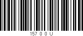 Código de barras (EAN, GTIN, SKU, ISBN): '157_0_0_U'