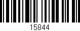 Código de barras (EAN, GTIN, SKU, ISBN): '15844'