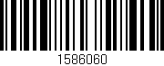 Código de barras (EAN, GTIN, SKU, ISBN): '1586060'