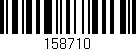 Código de barras (EAN, GTIN, SKU, ISBN): '158710'