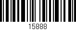 Código de barras (EAN, GTIN, SKU, ISBN): '15888'