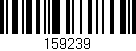 Código de barras (EAN, GTIN, SKU, ISBN): '159239'