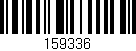 Código de barras (EAN, GTIN, SKU, ISBN): '159336'