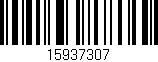 Código de barras (EAN, GTIN, SKU, ISBN): '15937307'
