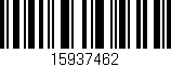 Código de barras (EAN, GTIN, SKU, ISBN): '15937462'