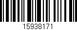 Código de barras (EAN, GTIN, SKU, ISBN): '15938171'