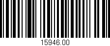Código de barras (EAN, GTIN, SKU, ISBN): '15946.00'