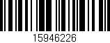 Código de barras (EAN, GTIN, SKU, ISBN): '15946226'