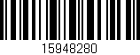 Código de barras (EAN, GTIN, SKU, ISBN): '15948280'