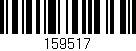Código de barras (EAN, GTIN, SKU, ISBN): '159517'